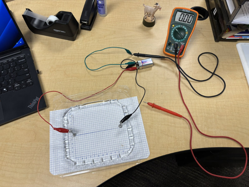 E-Field lab setup