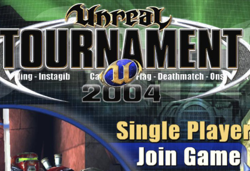 Ut 2004 game start screen